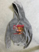 Men's Vintage-Inspired Graphic Hoodie - Street Style Essential. - Image 11