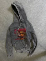 Men's Vintage-Inspired Graphic Hoodie - Street Style Essential. - Image 5