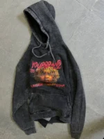 Men's Vintage-Inspired Graphic Hoodie - Street Style Essential. - Image 16