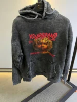 Men's Vintage-Inspired Graphic Hoodie - Street Style Essential. - Image 17