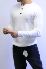 Men's Premium Quarter-Knit Sweater - Smart Casual - Image 11