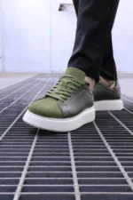 Men’s Premium leather Urban Sneakers – Sleek & Versatile - Image 9