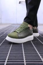 Men’s Premium leather Urban Sneakers – Sleek & Versatile - Image 8
