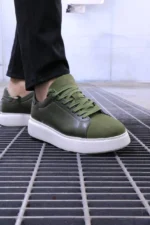 Men’s Premium leather Urban Sneakers – Sleek & Versatile - Image 6
