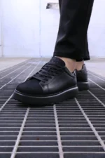 Men’s Premium leather Urban Sneakers – Sleek & Versatile - Image 4