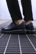 Men’s Premium leather Urban Sneakers – Sleek & Versatile - Image 12