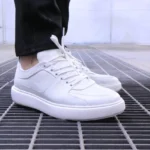 Men’s white  Sneakers Premium leather Urban Sneakers –