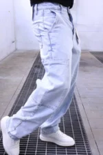 Men’s Casual jeans bagu Pants – Image 4