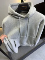 Inner Soft Fleece Hoodie basic size  – winter Season Ready - Image 2