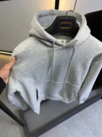 Inner Soft Fleece Hoodie basic size  – winter Season Ready - Image 24