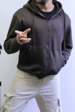 Inner Soft Fleece Hoodie basic size  – winter Season Ready - Image 23