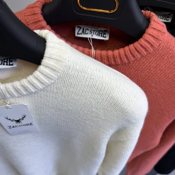 Zac Classic Knit Sweater Men’s Winter Knit Sweater