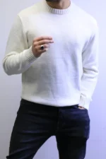 Zac Classic Knit Sweater Men’s Winter Knit Sweater - Image 24