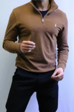 Men’s Winter Knit Sweater – Slim Fit Crew Neck - Image 4