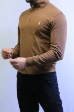 Men’s Winter Knit Sweater – Slim Fit Crew Neck - Image 8