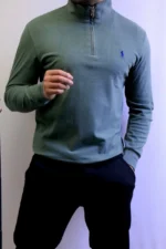 Men’s Winter Knit Sweater – Slim Fit Crew Neck - Image 2