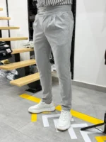 Men's Classic Slim Fit Formal Trousers - Elegant Style for Business & Occasions - Image 9