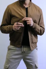 bomber Jacket modern comfortable style 2 face - Image 2