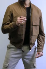 bomber Jacket modern comfortable style 2 face - Image 12