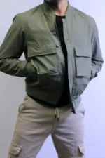 bomber Jacket modern comfortable style 2 face - Image 3