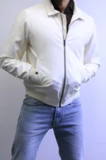 Premium Olive Leather Jacket for Men – ZAC - Image 19