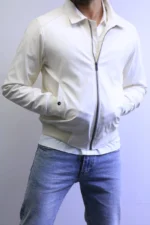 Premium Olive Leather Jacket for Men – ZAC - Image 22