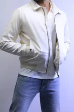 Premium Olive Leather Jacket for Men – ZAC - Image 17