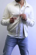 Premium Olive Leather Jacket for Men – ZAC - Image 14