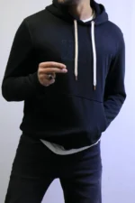 Inner Soft Fleece Hoodie basic  size  – half  Season Ready - Image 2