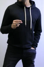 Inner Soft Fleece Hoodie basic  size  – half  Season Ready - Image 3