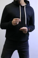 Inner Soft Fleece Hoodie basic  size  – half  Season Ready - Image 4