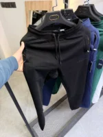 Comfortable  jogger pants, basic fit - Image 14