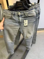 Light Blue slim Fit Stretch Jeans – Basic Essential - Image 8