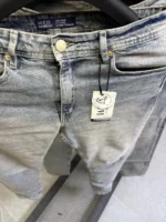 Light Blue slim Fit Stretch Jeans – Basic Essential - Image 7