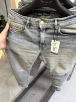 Light Blue slim Fit Stretch Jeans – Basic Essential - Image 6