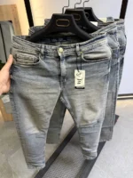 Light Blue slim Fit Stretch Jeans – Basic Essential - Image 4