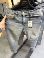 Light Blue slim Fit Stretch Jeans – Basic Essential - Image 2