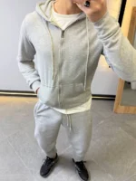 Men’s Zip Hoodie Tracksuit Set – ZAC - Image 22