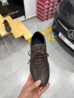 Men’s Brown Leather Sneakers – Casual Premium Style - Image 15