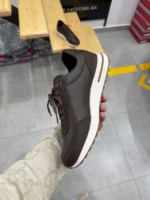 Men’s Brown Leather Sneakers – Casual Premium Style - Image 6
