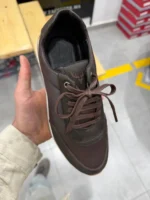 Men’s Brown Leather Sneakers – Casual Premium Style - Image 4