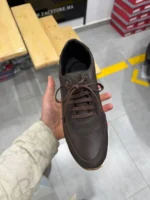 Men’s Brown Leather Sneakers – Casual Premium Style - Image 11