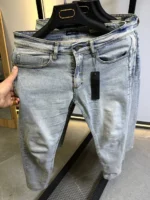 Light Blue slim Fit Stretch Jeans – Basic Essential – Image 6