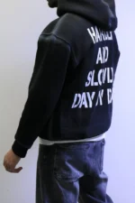 Inner Soft Fleece Hoodie over size – half Season Ready - Image 4