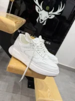 Men’s white  Sneakers leather 100% Urban Sneakers