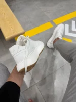 Men’s white  Sneakers leather 100% Urban Sneakers - Image 7