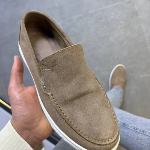 Men’s Casual Slip-On Shoes – Premium Suede Everyday Loafers