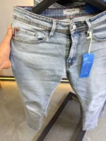 Light Blue slim Fit Stretch Jeans – Basic Essential - Image 8