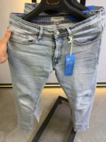 Light Blue slim Fit Stretch Jeans – Basic Essential - Image 6
