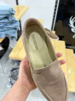 Men’s Suede Loafers – Casual Slip-On Shoes | Elegant & Comfortable (Navy & Beige) - Image 18